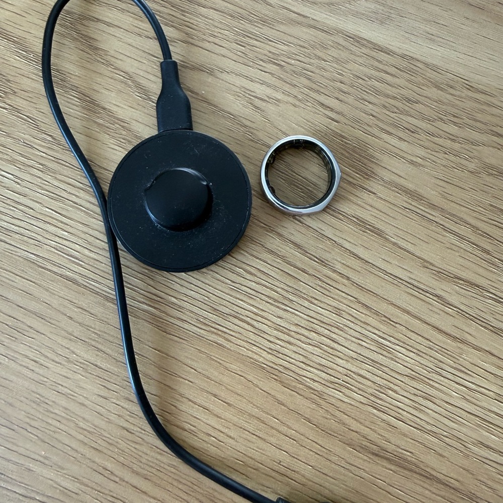 Oura Ring Silver Heritage Size 11 Gen 3